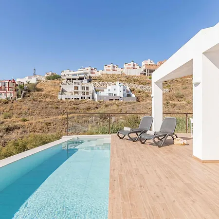 With Seaview In Torrox - Tcm Villa Malaga