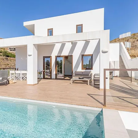 With Seaview In Torrox - Tcm Villa Malaga